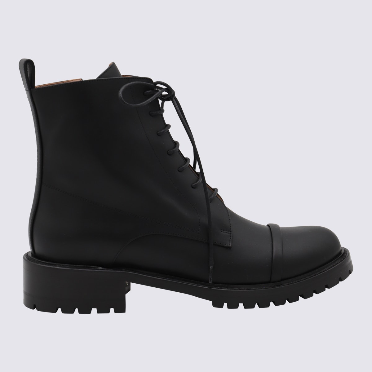 Malone Souliers Black Leather Miller Boots | Italist.com US