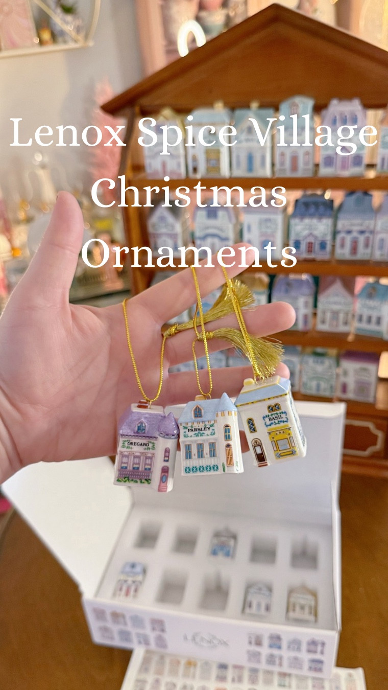 Lenox Spice Village Christmas Ornaments 60% off for Black Friday 🏠

Lenox Village Collection, cottagecore, Christmas decor #LTKHOME

#LTKHoliday #LTKSaleAlert #LTKCyberWeek