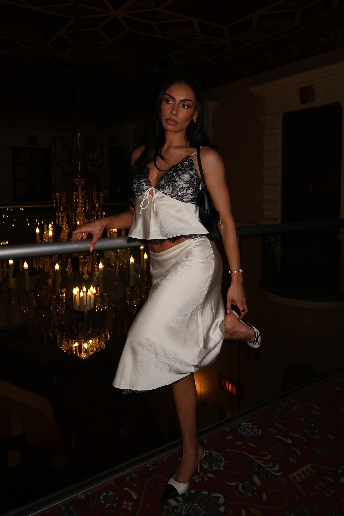 Outfit of the night for the ballet. Two piece silk set from Abercrombie. #ootd #outfitinspo #chicoutfit #elevatedbasics 


#LTKootd