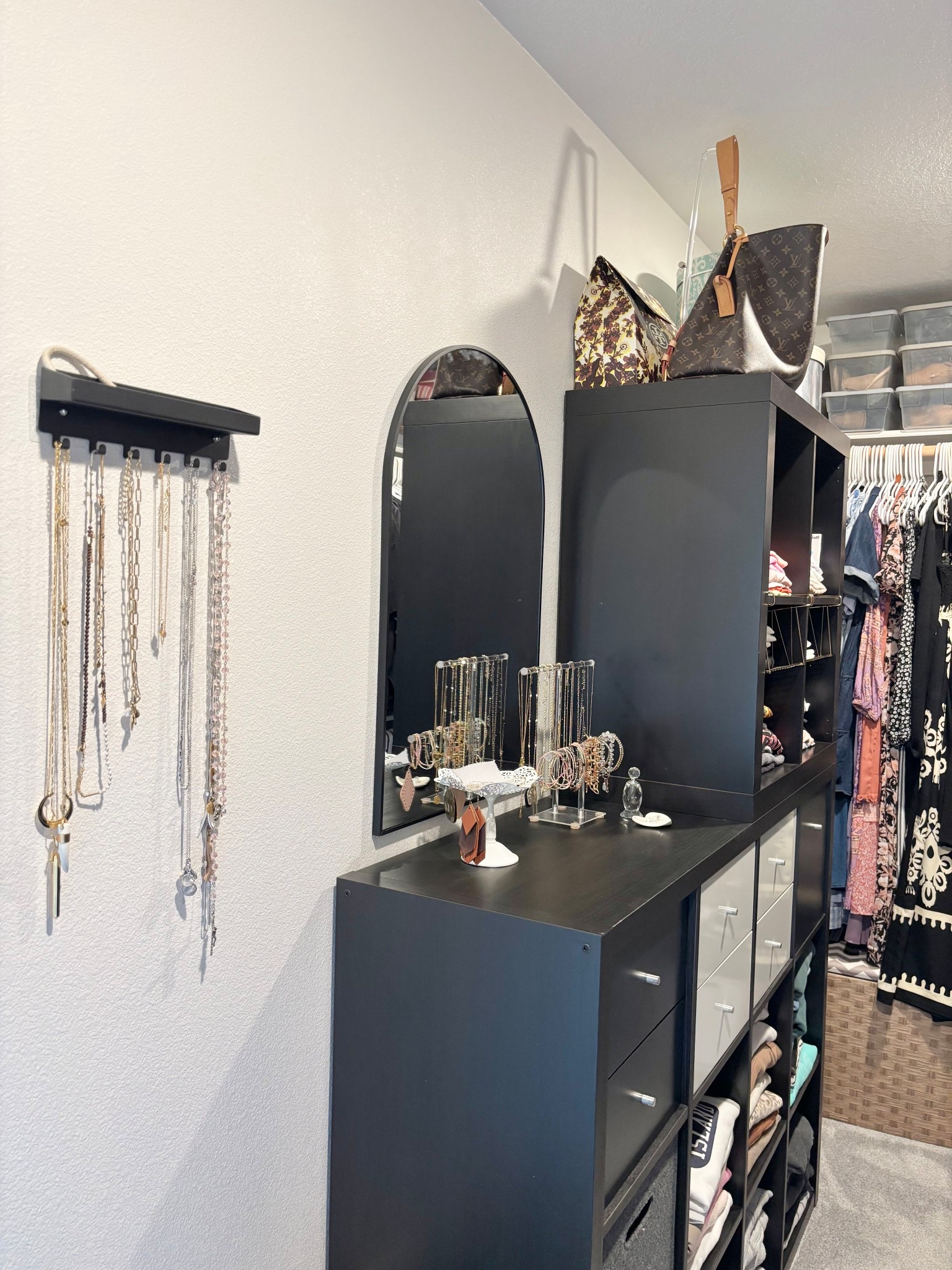 I’m sharing the inside of our master closet and small additions I’ve made to make it work better for us.
Links here 🔗 

#LTKStyleTip #LTKHome #LTKU