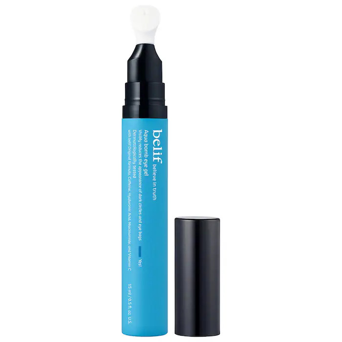Aqua Bomb Depuffing Eye Gel with Caffeine + Hyaluronic Acid | Sephora (US)