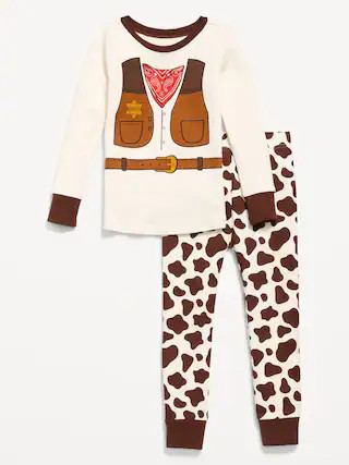 Printed Snug-Fit Pajama Set for Toddler & Baby | Old Navy (US)