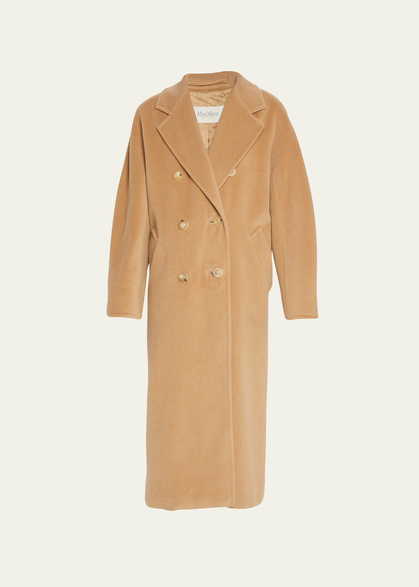 Max Mara Wool-Cashmere Double-Breasted Madame Coat | Bergdorf Goodman