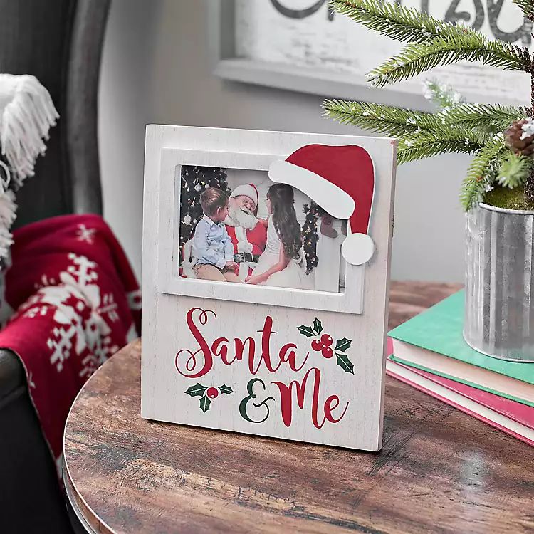 Merry Santa Picture Frame, 4x6 | Kirkland's Home