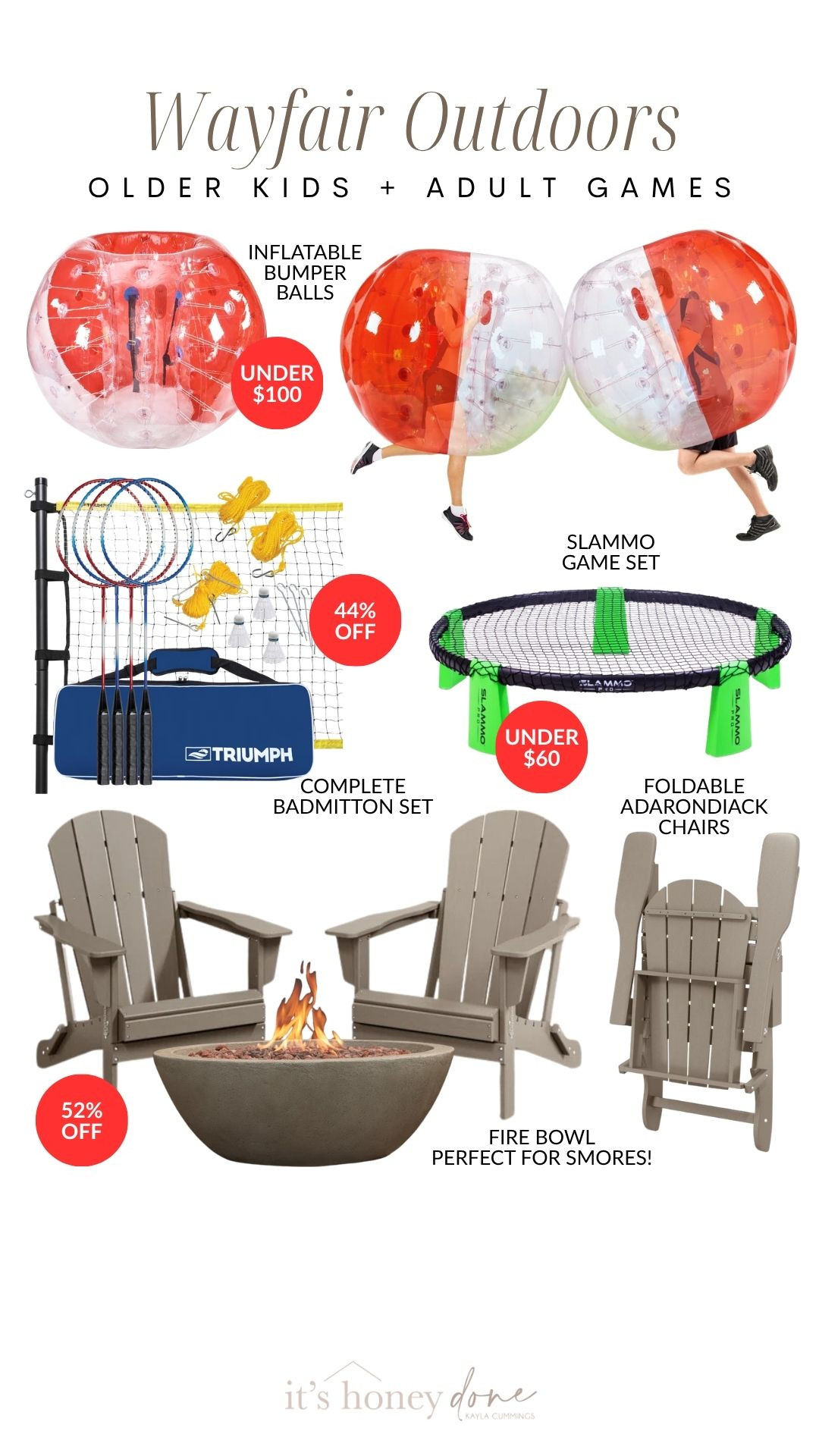@Wayfair has everything you need to host this summer and it’s all on sale! So many fun outdoor games!