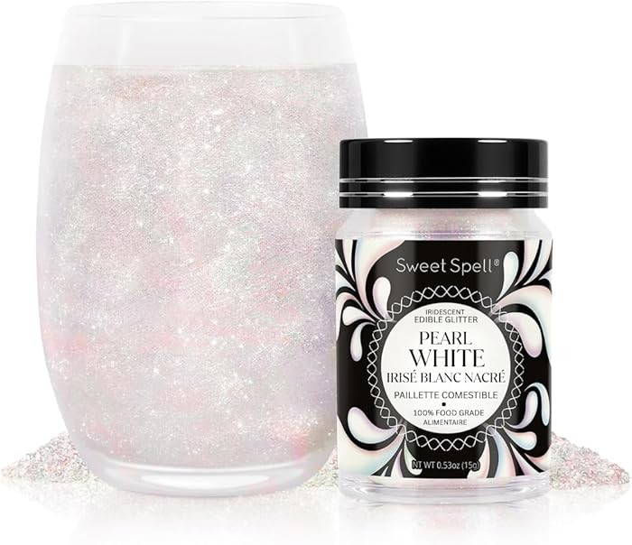 Sweet Spell Edible Glitter (15g) - Shimmer Sparkles for Drinks, Cakes, Cocktails - 100% Edible & ... | Amazon (US)