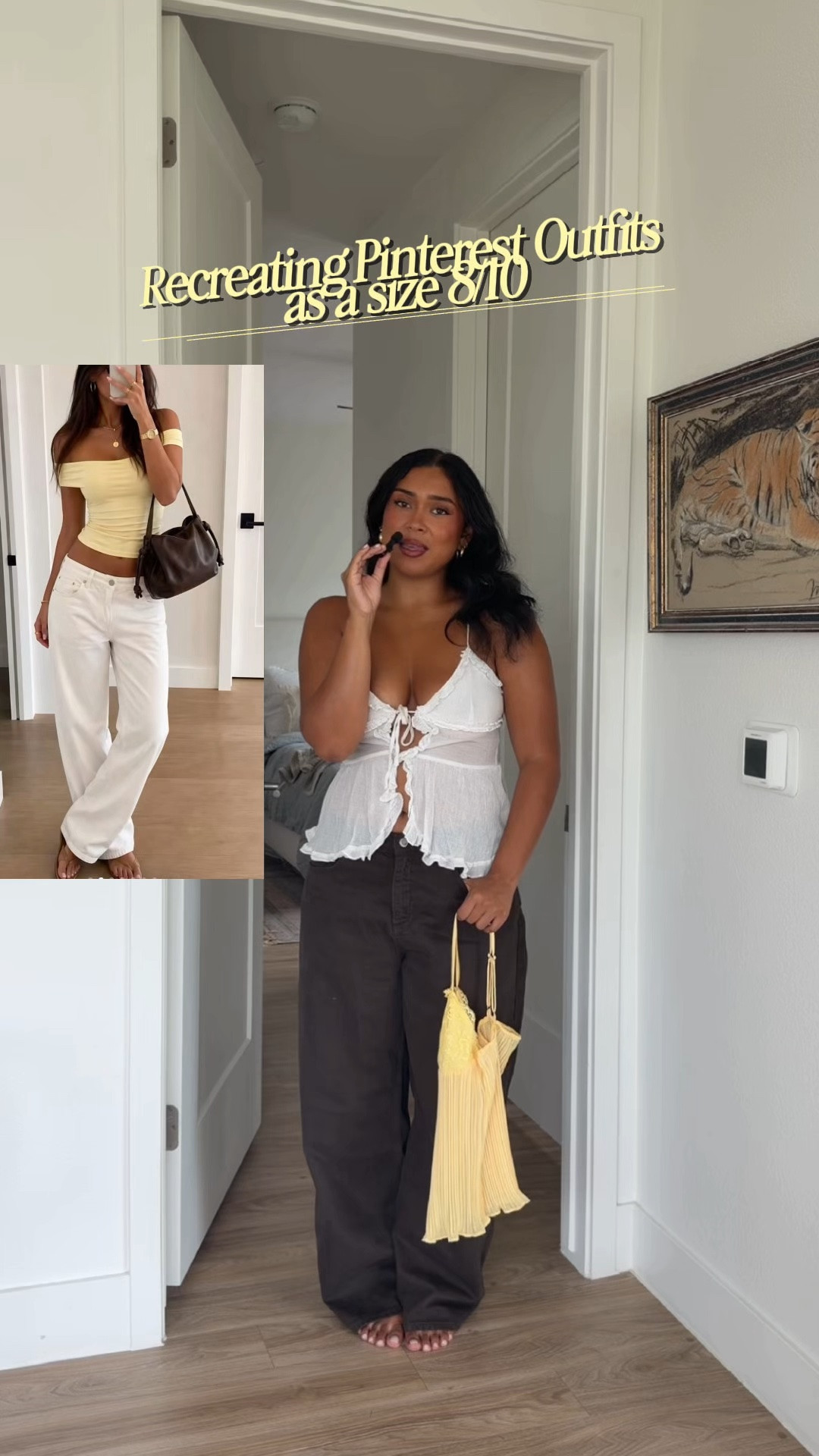 ideal comfy & cute outfit💛 top & bottoms run true to size (check the sizing guide, wearing a L in the top & XL in bottom)

#LTKfoodie