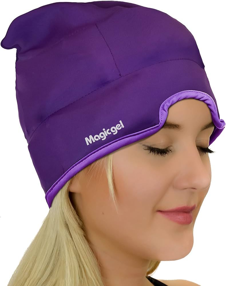 Magic Gel Migraine Ice Head Wrap | Real Migraine & Headache Relief | The Original Headache Cap | ... | Amazon (US)