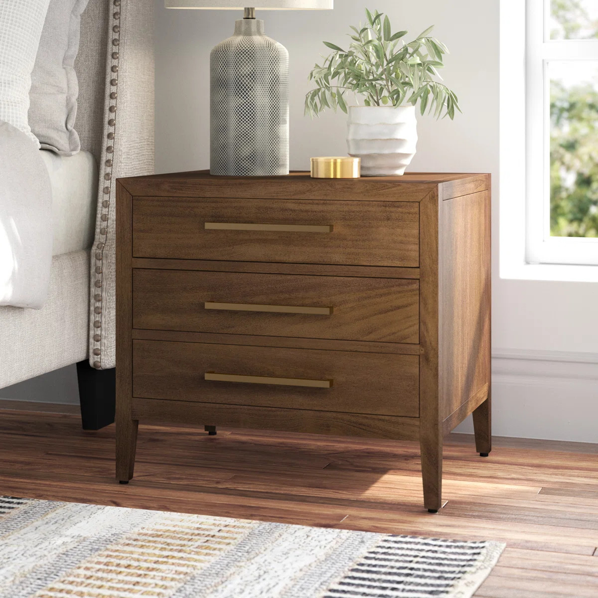 Pama 26'' W Nightstand | Wayfair North America