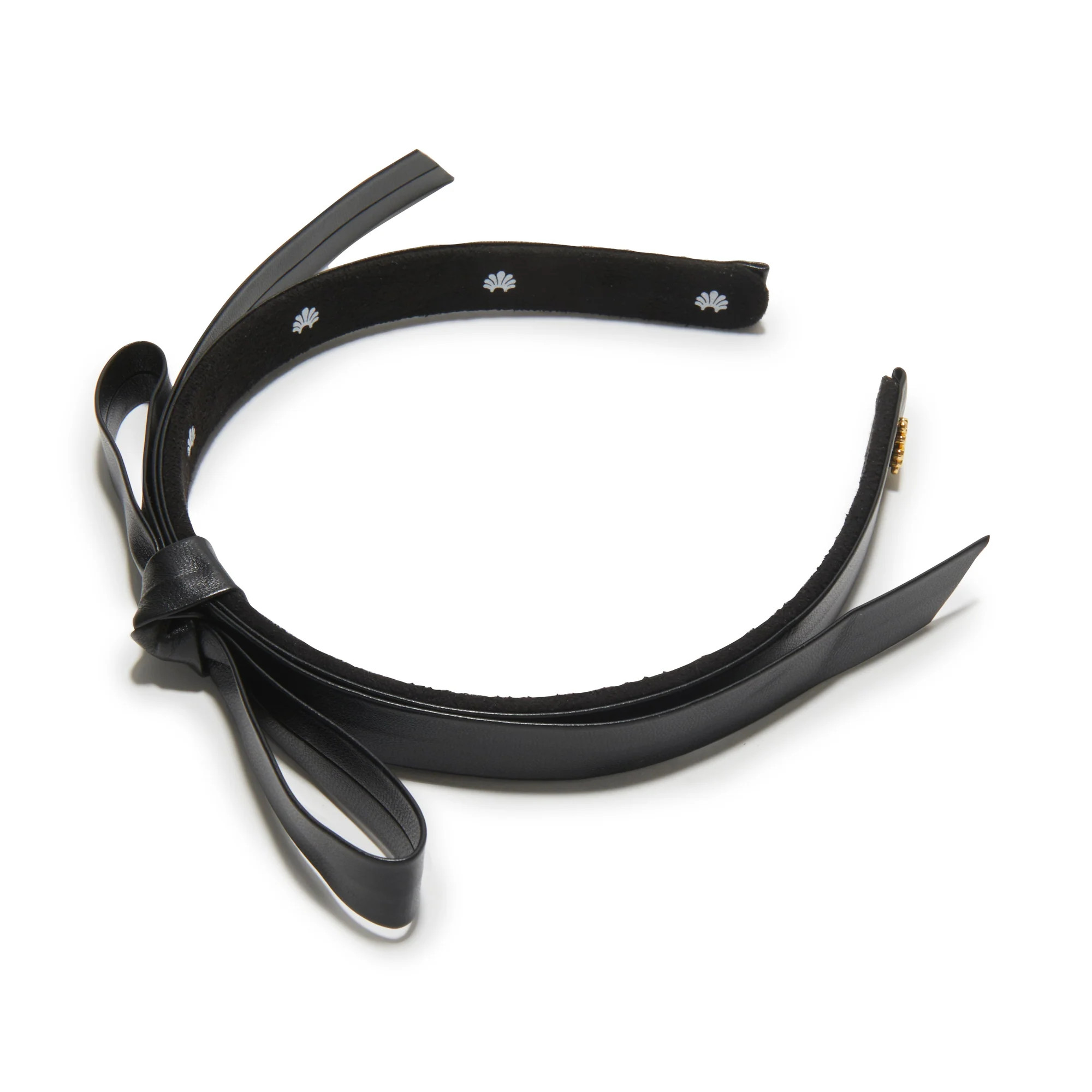 JET BARDOT FAUX LEATHER HEADBAND | LELE SADOUGHI