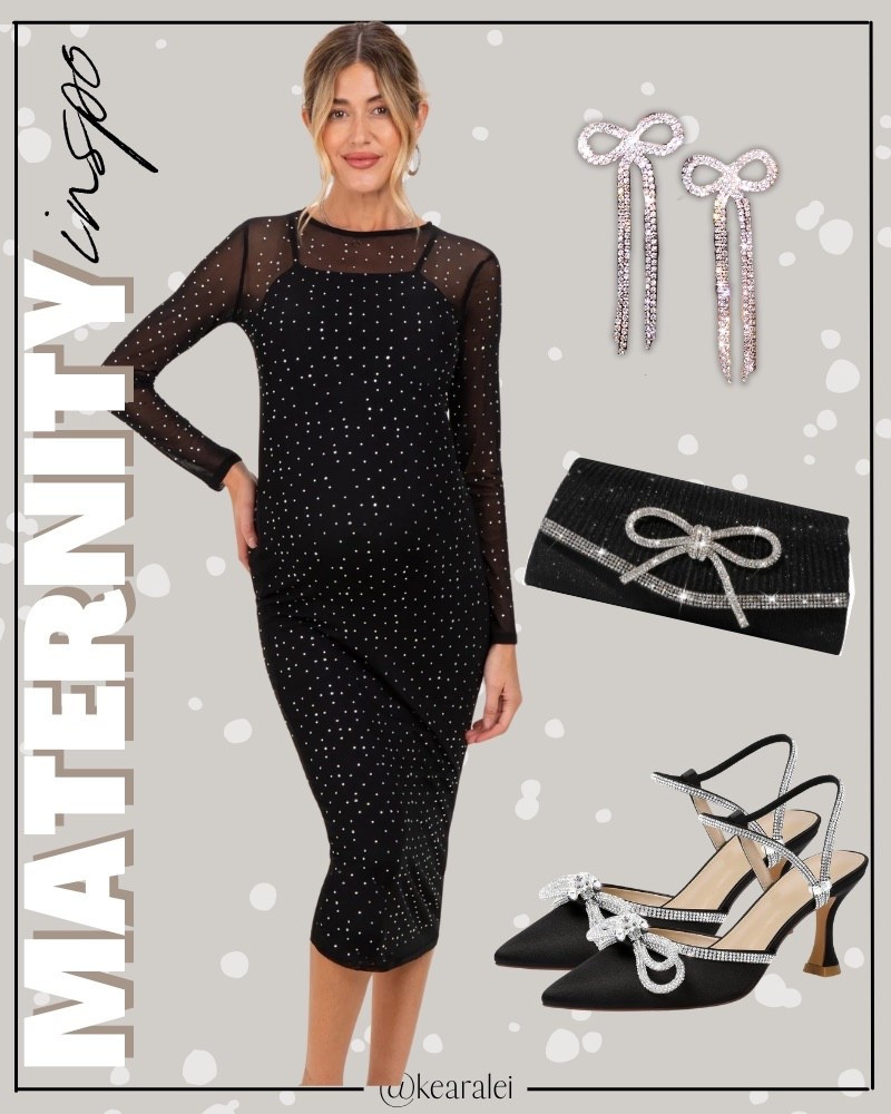 Maternity Holiday outfit, maternity Christmas outfits, maternity holiday party dress, Thanksgiving outfit, black maternity formal dress, sheer mesh black maternity dress with rhinestones bows outfit, sheer mesh mock neck long sleeve body con dress with black pointed toe strappy kitten heels with rhinestone bows holiday shoes rhinestone diamond bow earrings black suede velvet clutch purse handbag dressy elegant Christmas party holiday party looks velvet hair bow pink blush maternity pinkblush pregnancy outfit Amazon finds gift guide . . . table tablescape, Christmas outfits, holiday outfit, holiday dress dresses Christmas decor, Christmas outfit, garland, tree, wreath, gift guide for her him gift guides husband dad brother uncle grandpa father in law mom mother in law sister bff friend teenage son daughter kids toddlers baby girl boy, deals sales sale alert Amazon fashion, teacher outfits, business casual, casual outfits, neutrals, street style, Midi skirt, Maxi Dress, Swimsuit, Bikini, Travel, skinny Jeans, Puffer Jackets, Concert Outfits, Cocktail Dresses, Sweater dress, Sweaters, cardigans Fleece Pullovers, hoodies, button-downs, Oversized Sweatshirts, Jeans, High Waisted Leggings, dresses, joggers, fall Fashion, winter fashion, leather jacket, Sherpa jackets, Deals, shacket, Plaid Shirt Jackets, apple watch bands, lounge set, Date Night Outfits, Vacation outfits, Mom jeans, shorts, sunglasses, Disney outfits, Romper, jumpsuit, Airport outfits, biker shorts, Weekender bag, plus size fashion, Stanley cup tumbler, boots booties tall over the knee, ankle boots, Chelsea boots, combat boots, pointed toe, chunky sole, heel, high heels, mules, clogs, sneakers, slip on shoes, Nike, adidas, vans, dr. marten’s, ugg slippers, golden goose, sandals, high heels, loafers


#LTKBump #LTKHoliday #LTKBaby