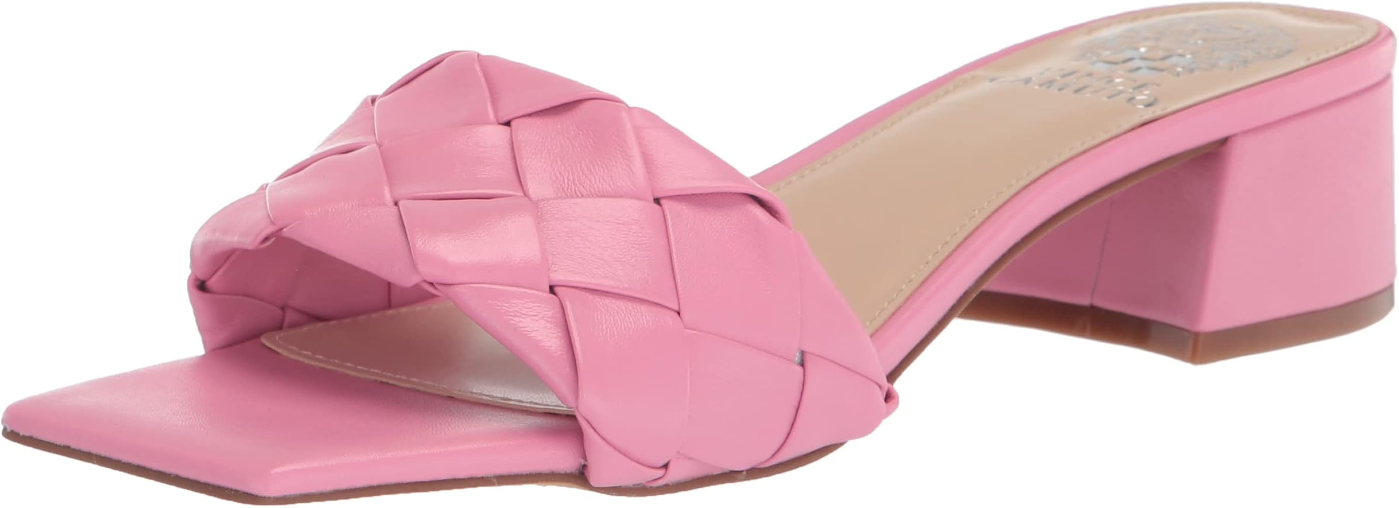 Vince Camuto Women's Semtera Woven-Strap Sandal Heeled | Amazon (US)