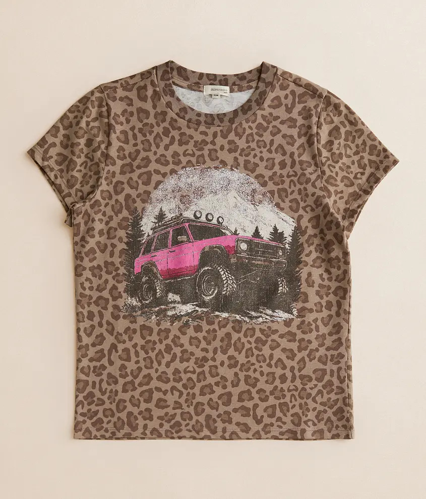 Girls - Off Road Cheetah T-Shirt | Buckle