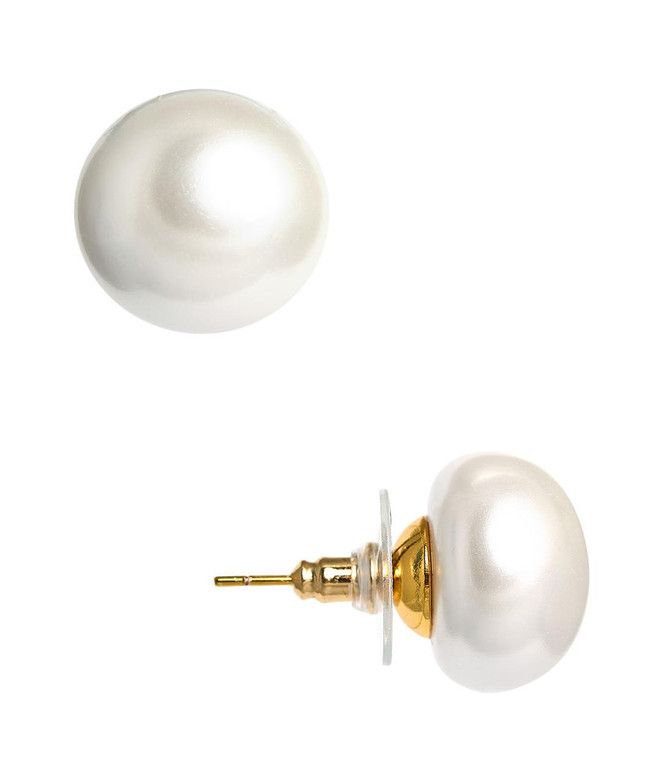 16mm Barrett Pearl Studs - Meeghan Mullin x Lisi Lerch Collection | Lisi Lerch Inc