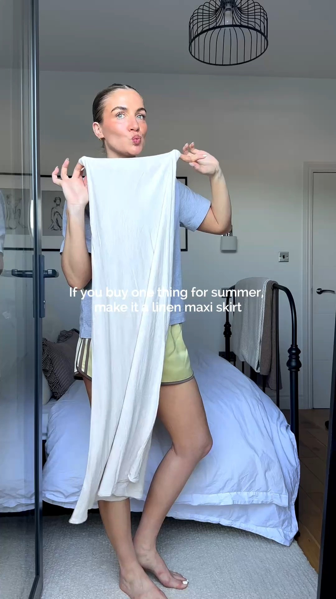 Linen blend maxi skirt
Summer outfit 
Holiday outfits
Summer workwear 
Long sleeve stripe jersey top 
Boxy white tee 
Boxy grey tee
Adidas sprinter shorts
Black flip flops
Minimal style 
Scandi style

#LTKootd #LTKgrwm #LTKSeasonal