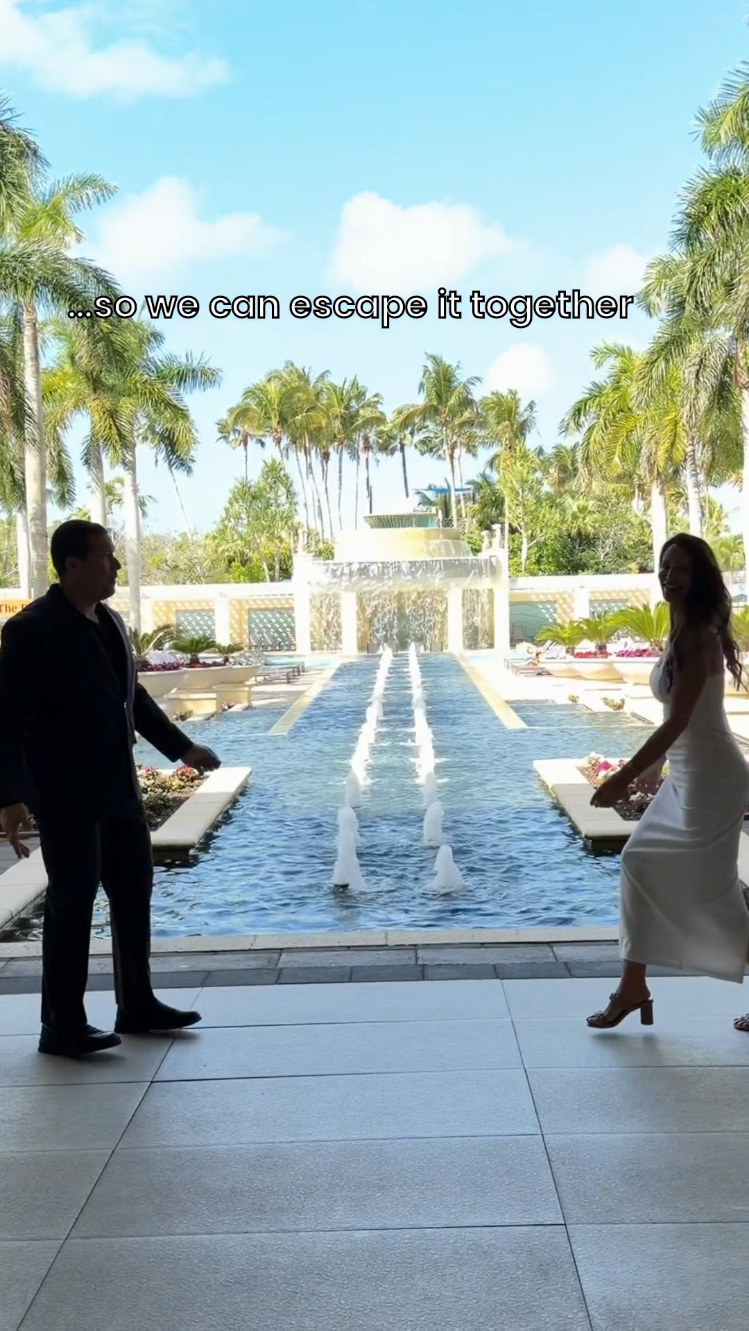 We were OBSESSED with this hotel and my hubby was OBSESSED with this dress 😏 This would be a perfect dress to wear for vacation, anniversaries, bridal events or day events. It fits like a glove and looks designer. I’m wearing a size 4. 

🏷️ bridal dress, anniversary dress , white dress , white halter dress , white midi dresss

#LTKTall #LTKootd #LTKTravel