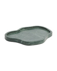 Solid Marble Organic Shaped Tray | TJ Maxx