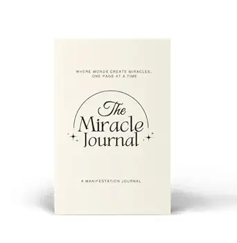 The Miracle Journal: Your Guided Manifestation & Gratitude Journal      Paperback – January 7, ... | Amazon (US)