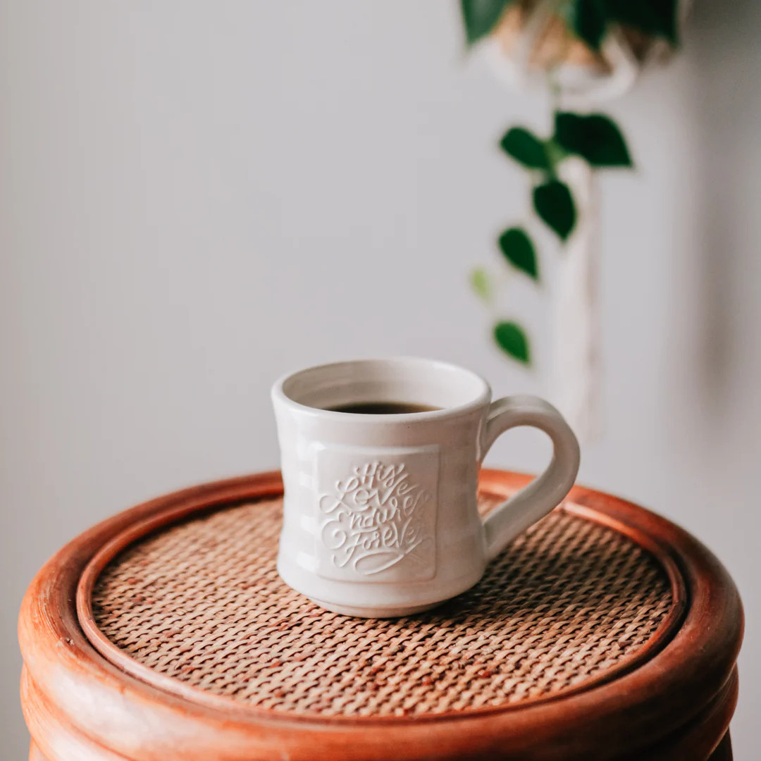 His Love Endures Forever Mug | The Daily Grace Co.