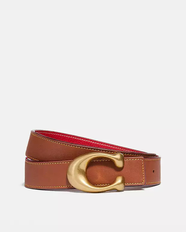 C Hardware Reversible Belt, 32 Mm | Coach (UK)