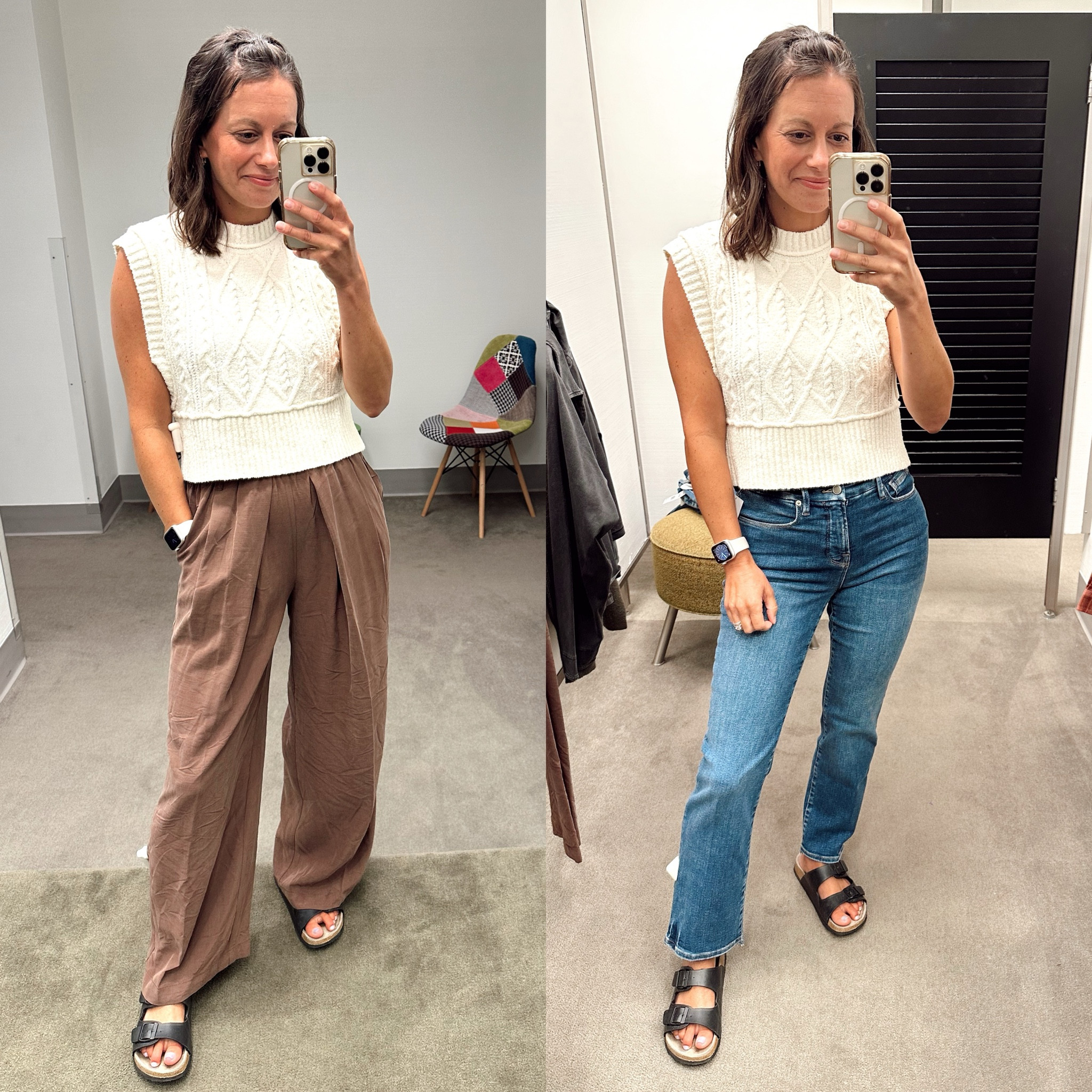 Nordstrom anniversary sale favorite finds! 

Free people vest - true to size (wearing a small, could size up)
Free People Pants- true to size 
Good American jeans (true to size - super stretchy! Wearing a 2)



#LTKSeasonal #LTKOver40 #LTKxNSale