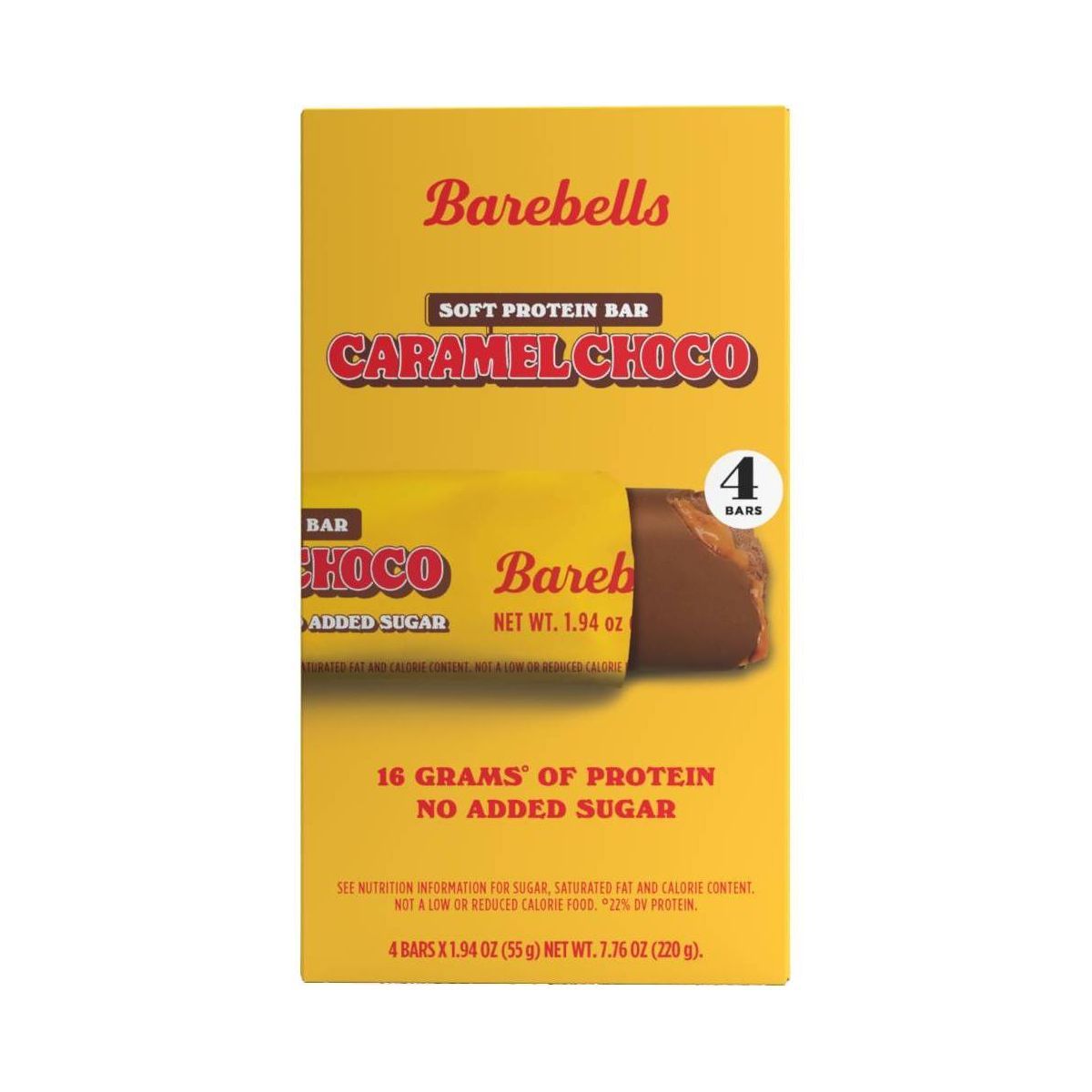 Barebells Soft Protein Bars - Caramel Choco - 7.76oz/4pk | Target