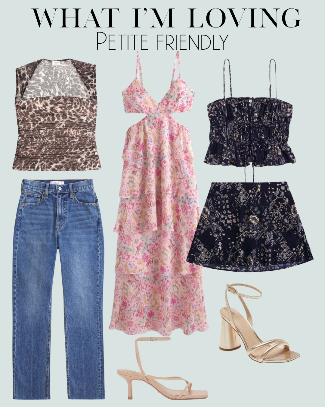 Summer fall date night tops jeans and top petite friendly size xxs and jeans 23xs or 23s polka dot dresses fall outfit 

#LTKSaleAlert #LTKParties #LTKPetite