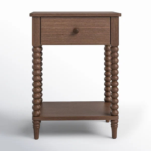 Benbrook 1 - Drawer Spindle Nightstand | Wayfair North America