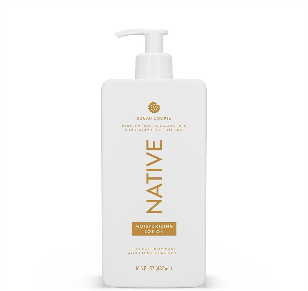 Native Body Lotion, Holiday-Edition, Sugar Cookie Scent, Contains Naturally Derived Plant-Based M... | Amazon (US)