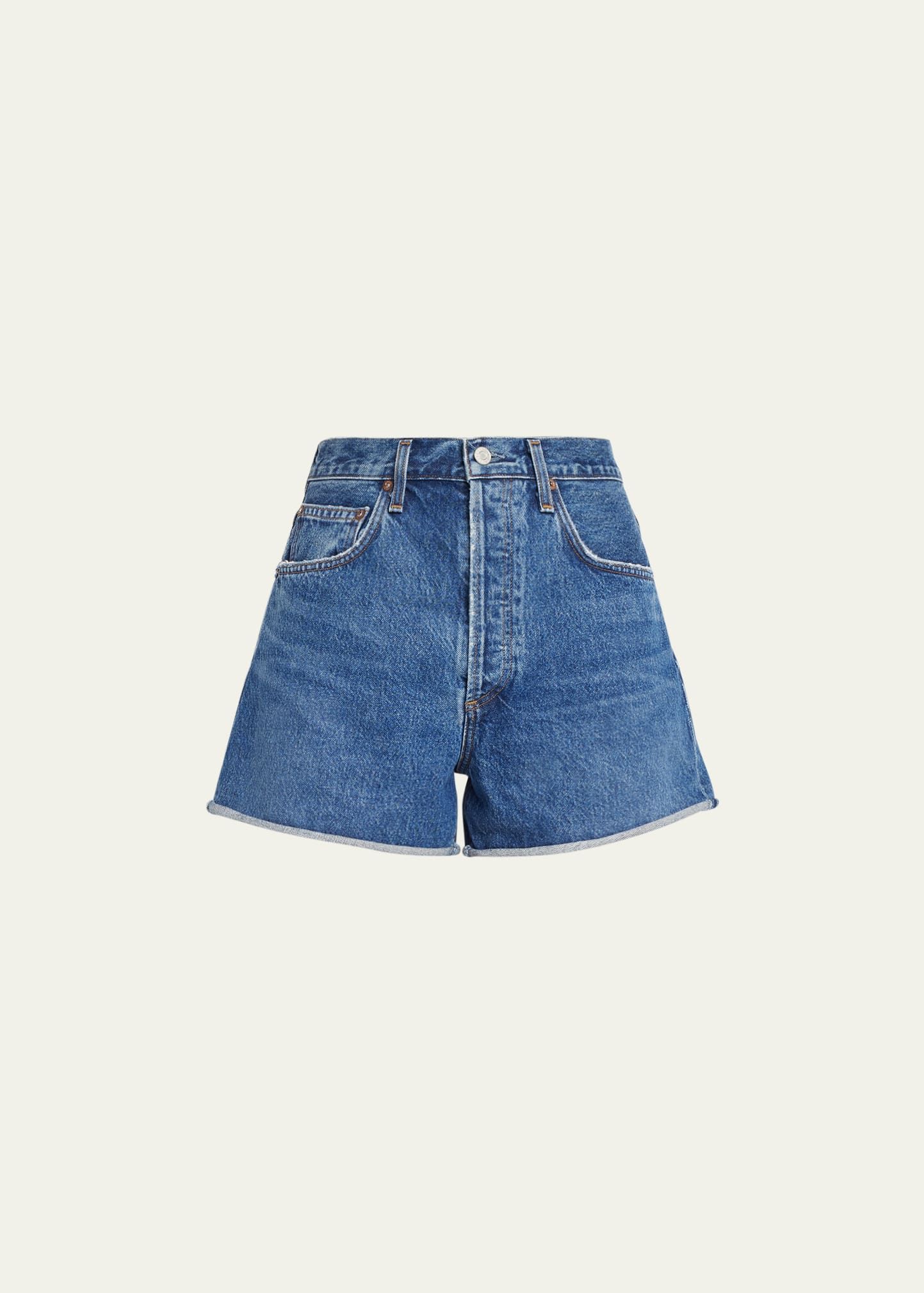 AGOLDE Dee Vintage Denim Shorts | Bergdorf Goodman