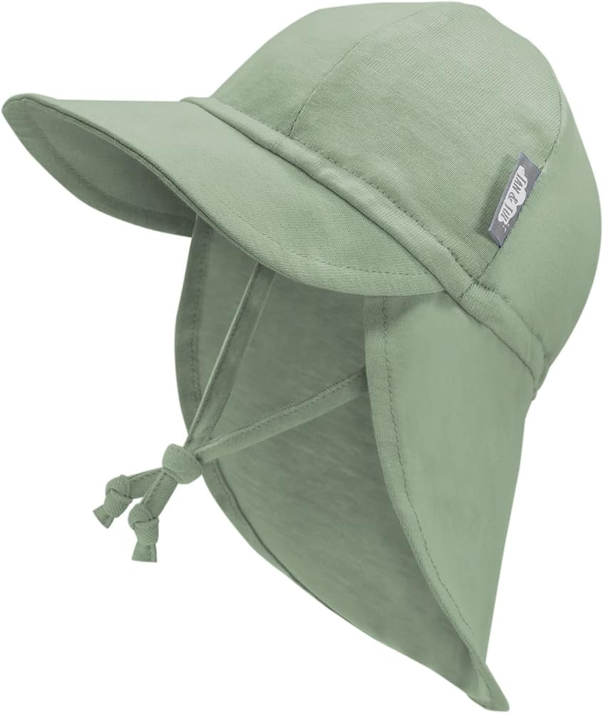 JAN & JUL Sun Soft Baby Cap | Cotton Neck Flap Hat for Littles | Amazon (US)