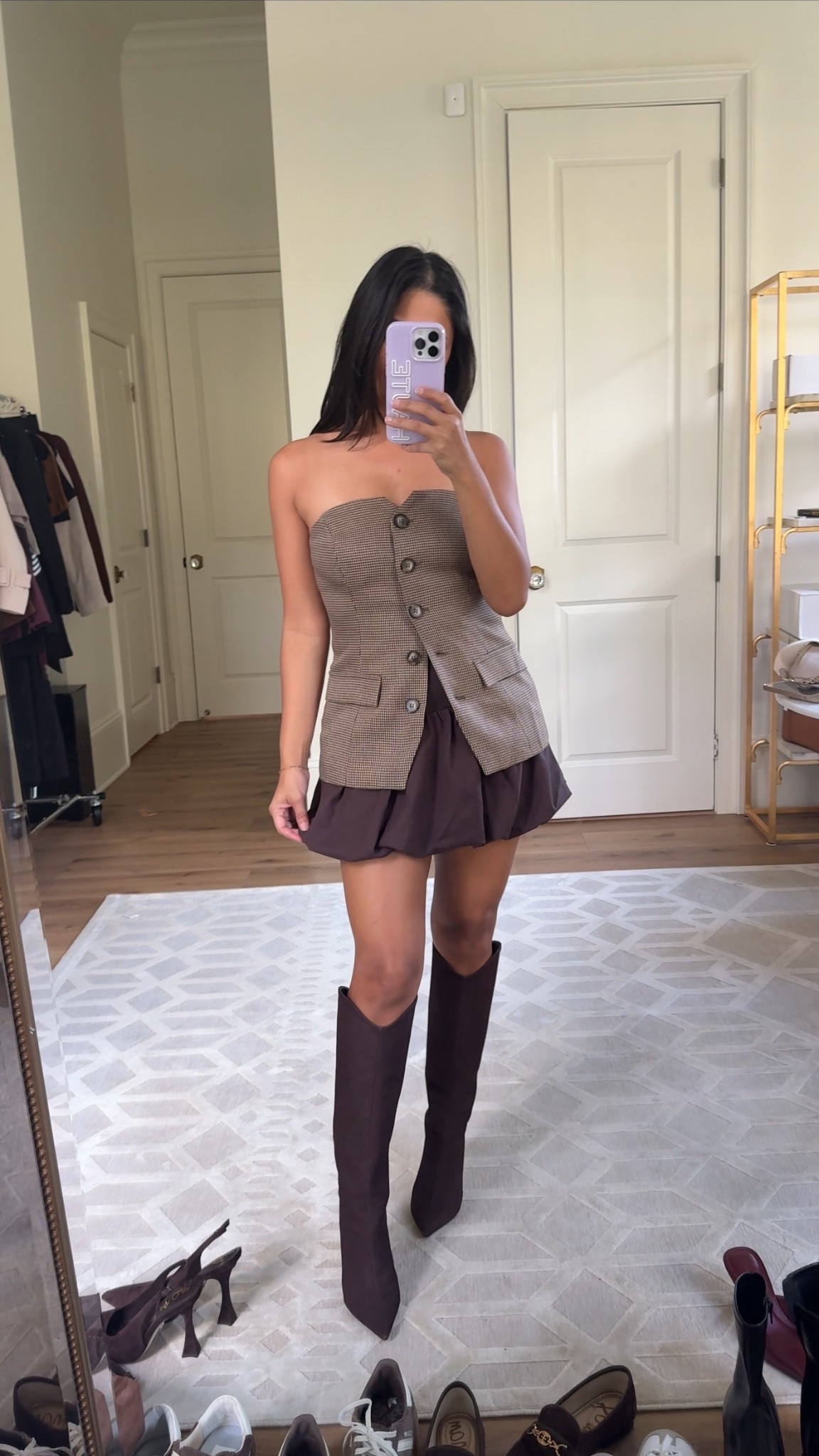 Obsessed with this look I wore from NYFW!

#falloutfits #bubbleskirt #giginewyork #astrthelabel #kneehighboots 

#LTKShoeCrush #LTKStyleTip #LTKNYFW