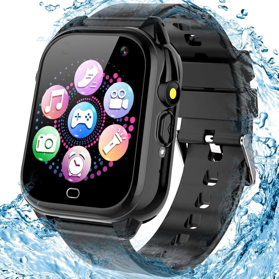 Kids Waterproof Game Watch Learning Toys with 26 Game HD Camera 1.44'' Touchscreen Pedometer Vide... | Amazon (US)