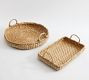 Handwoven Twisted Seagrass Tray | Pottery Barn (US)