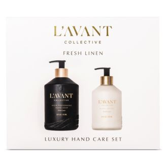Collective Hand Care Box Set Fresh Linen Black Hand Soap, Hand Lotion 16 oz. | Bloomingdale's (US)