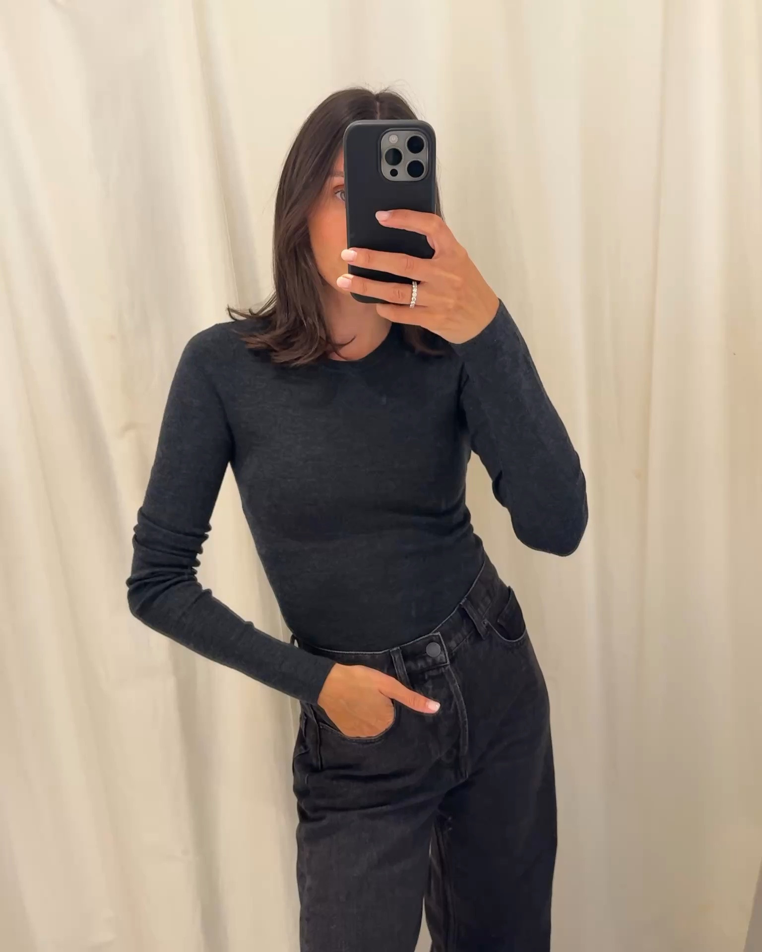 The Carr top by Henne is divine. Made from 100% merino wool. I loved the fit of it. I wear size XS x
