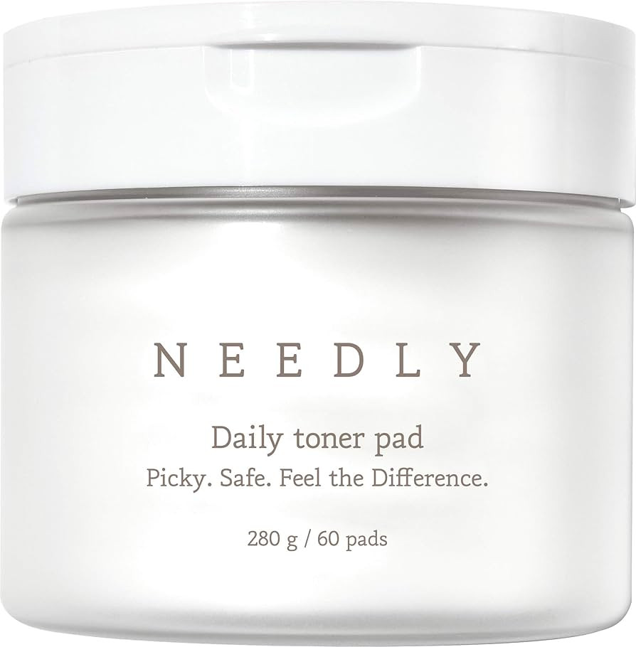 Needly | Exfoliating Facial Pads with BHA & PHA | Daily Toner Pad | for Pore Tightening | Amazon (US)