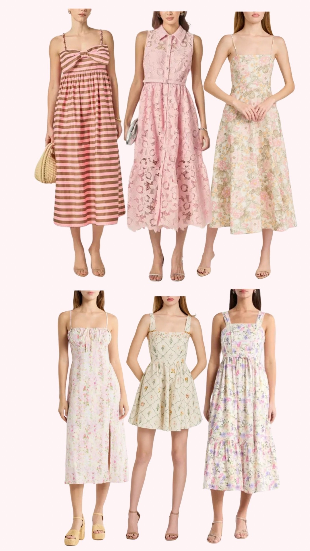 Stunning new dresses - Easter dress / spring dress - Kentucky derby dress - baby shower dress 

#LTKSeasonal #LTKMidsize #LTKWedding