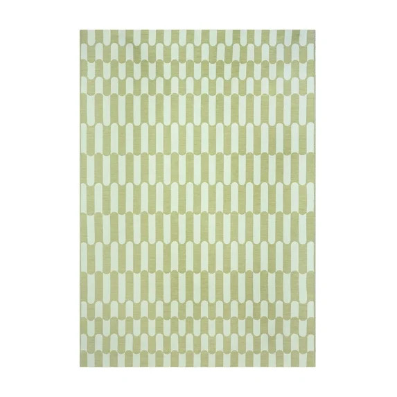 Beautiful 7' x 10' Tiled Stripes Outdoor Rug by Drew Barrymore | Walmart (US)