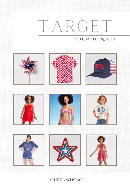 Red, White & Blue at Target 🎯 Perfect for Memorial Day and 4th of July!

Striped swimsuit, red and white bikini, bathing suit, swimwear, toddler dresses, kids dresses, boys shirts, pinwheels, star, holiday decor, Memorial Day decor, USA cap, baseball cap, women’s sweatshirt, girls gingham dress

#LTKKids #LTKSeasonal #LTKFamily