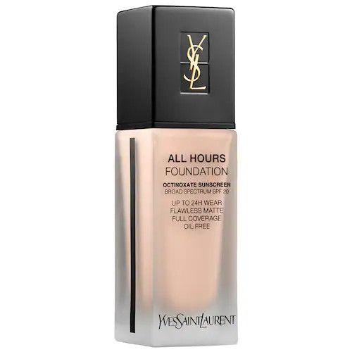 All Hours Longwear Natural Matte Foundation - Yves Saint Laurent | Sephora | Sephora (US)