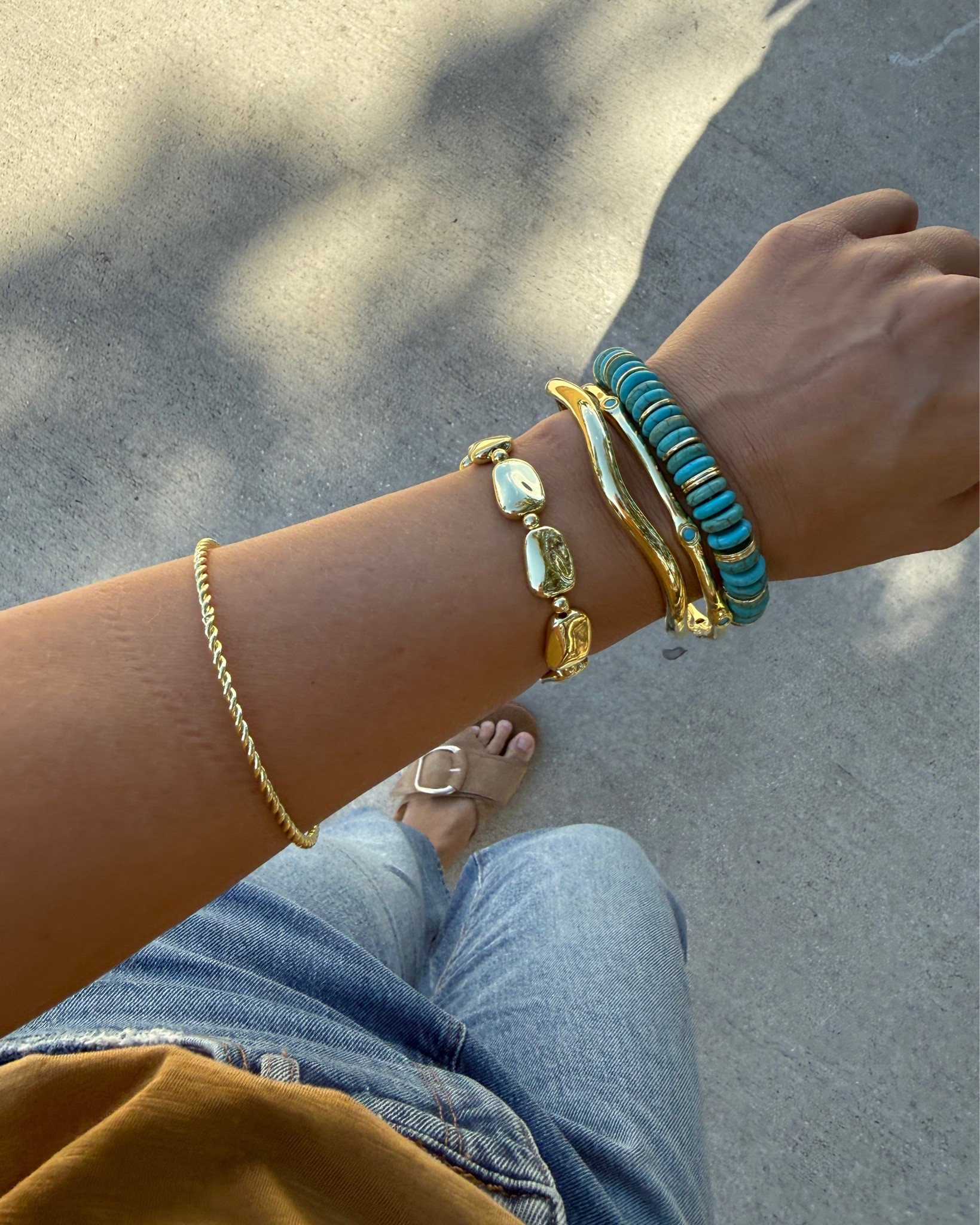 The prettiest new bracelet stack from @ALLIE+BESS use my code Julie20 loving the pretty colors #braceletstack #jewelry #bracelets

#LTKSaleAlert #LTKootd #LTKgrwm