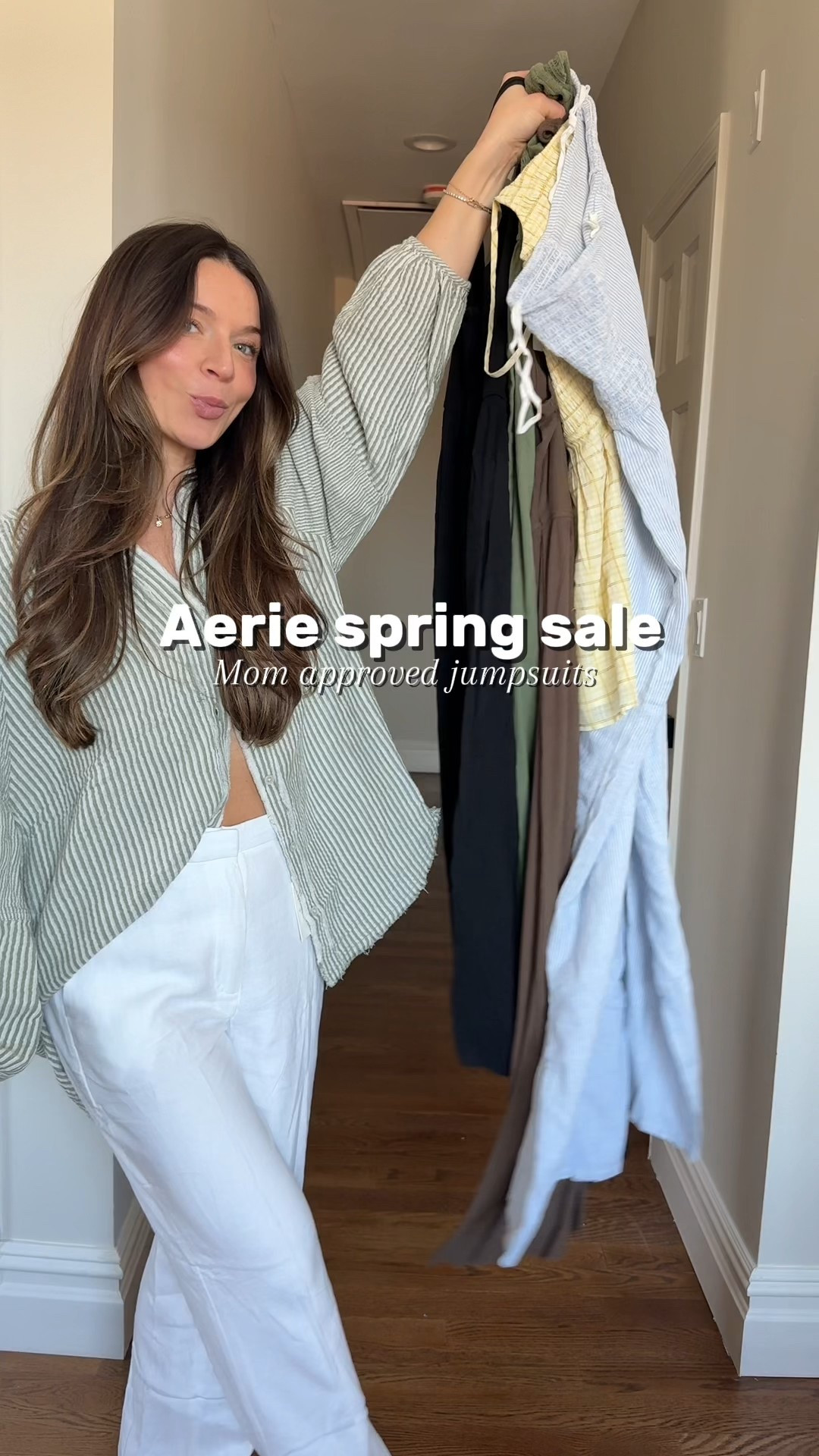 Aerie spring sale!!! All mom approved jumpsuits. Perfect postpartum outfits 

#LTKFindsUnder50 #LTKWatchNow #LTKSpringSale