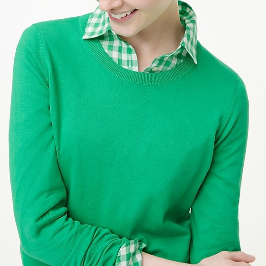 Factory: Cotton Teddie Sweater For Women | J.Crew Factory