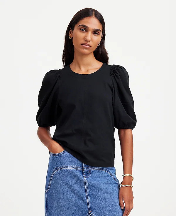 Puff-Sleeve Tee | Madewell | Madewell
