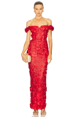 Bronx and Banco Jasmine Maxi Dress in Red from Revolve.com | Revolve Clothing (Global)