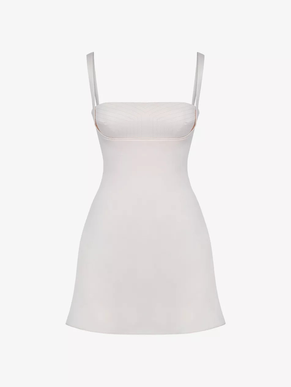 Kara stretch-woven mini slip dress | Selfridges