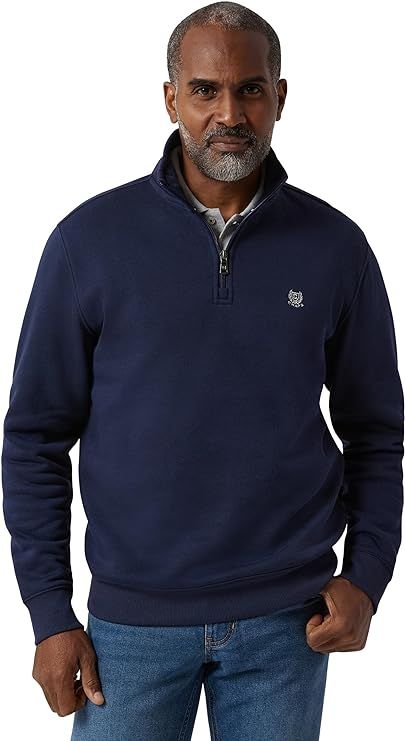 Chaps Men's Sweatshirt - Coastal Fleece Quarter Zip Pullover Sweatshirt for Men (S-2XL) | Amazon (US)