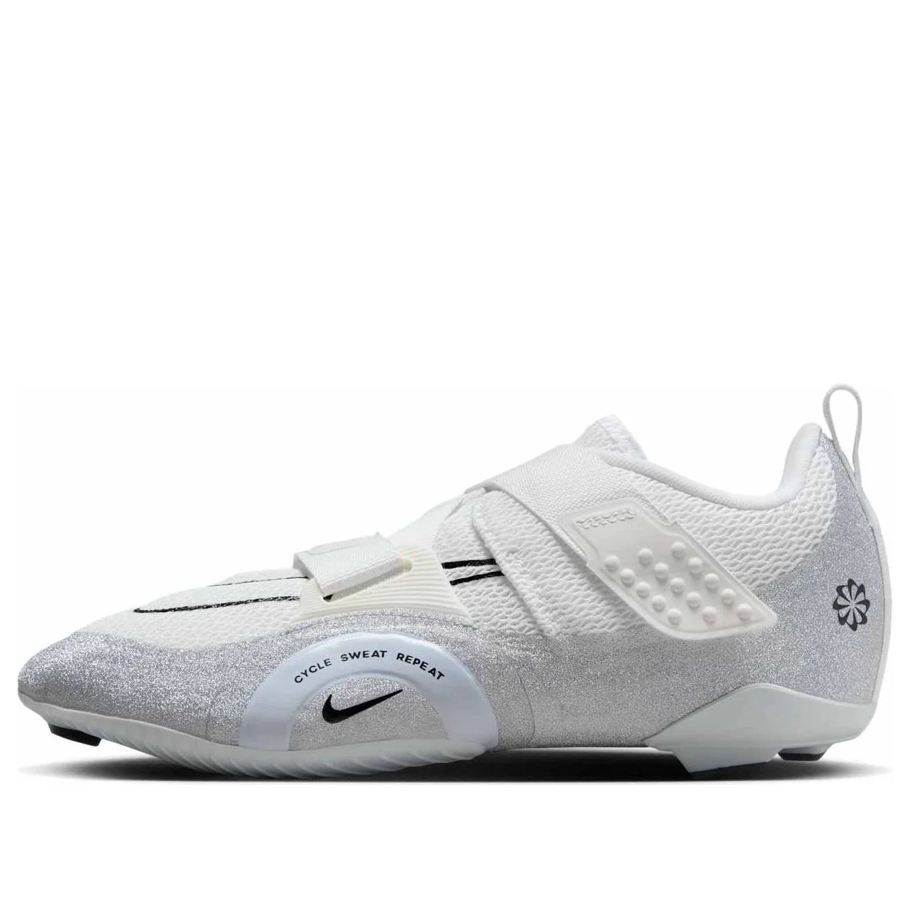 (WMNS) Nike SuperRep Cycle 2 Next Nature Premium 'Pure Platinum Glitter' FZ2117-100 | KICKS CREW