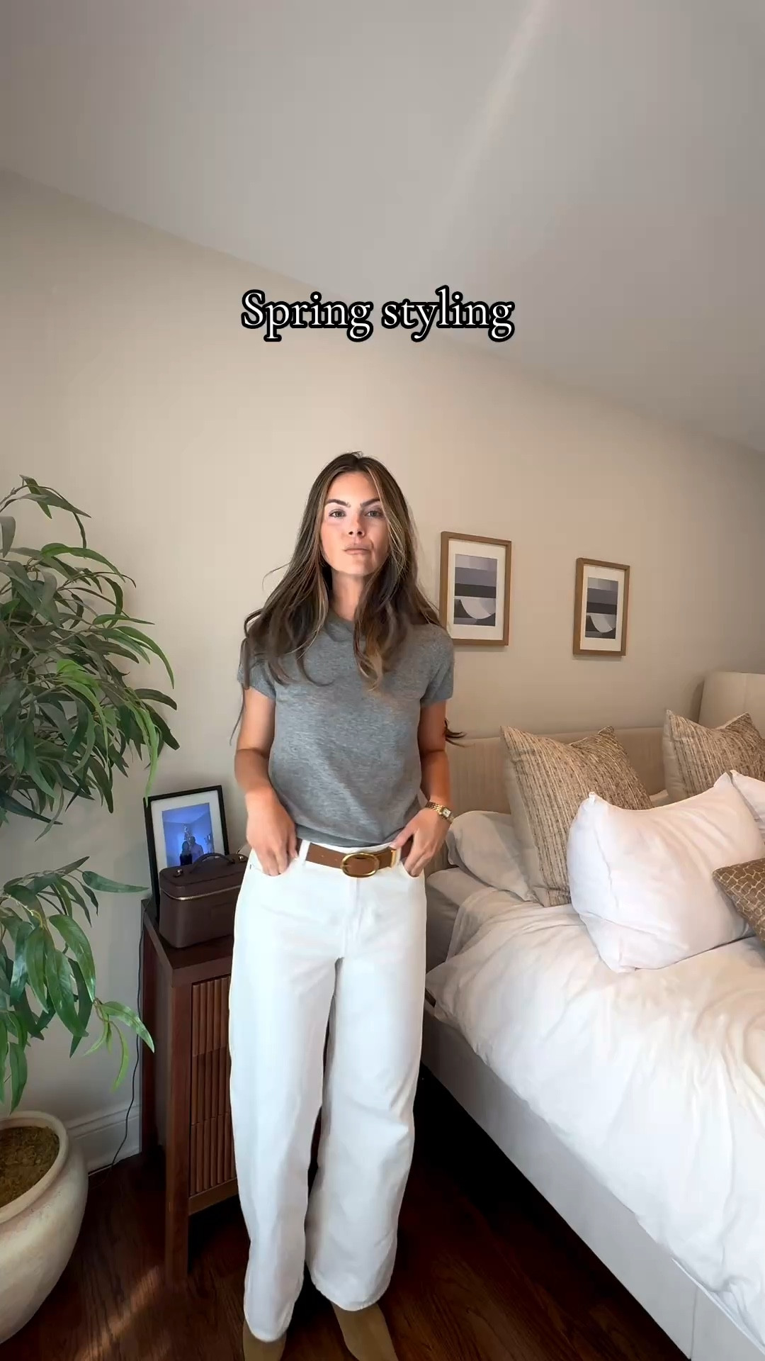 Sunday ootd! Hope everyone had a great day ☀️ 

#aritzia #aritziaoutfits #churchoutfit #churchoutfits #sundayootd #quince #springstyle #springoutfits 

@Aritzia @Quince 